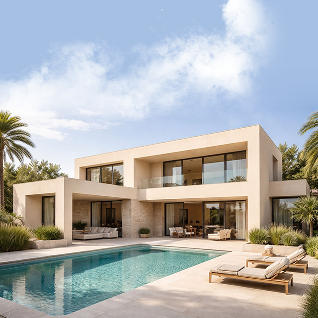 Villa moderne au Maroc
